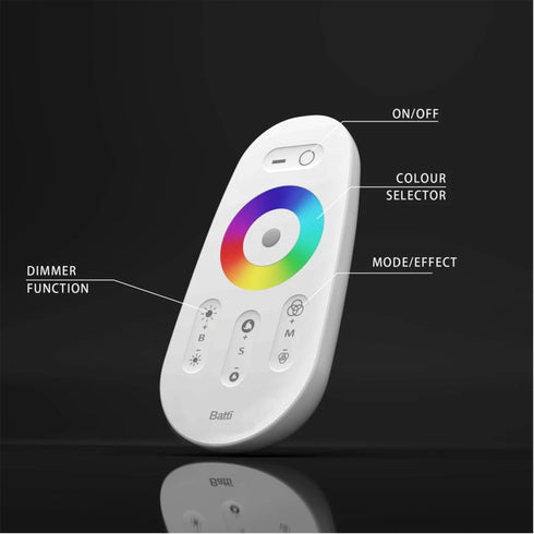 Batti - the Original Vivid Corner Lamp (RGB)