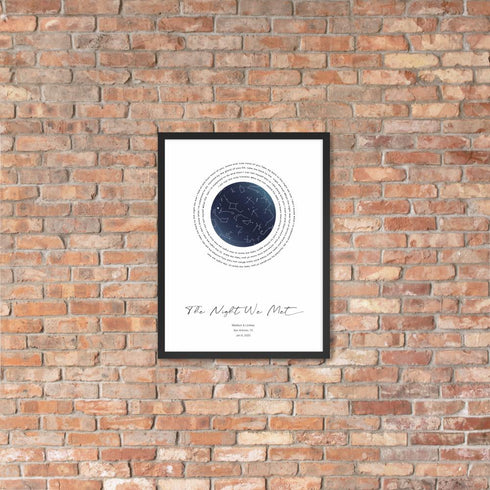 Custom Song Lyrics Star Maps