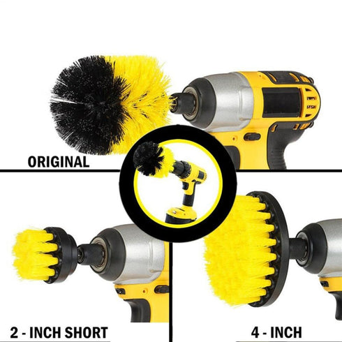 DrillWoosh - Drill Brush Attachment Set (3pcs)