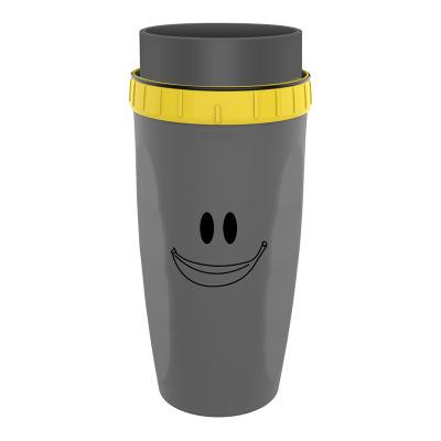 The Butt Cup: A Travel Mug With a Twisting Silicone Lid Like an Aperture