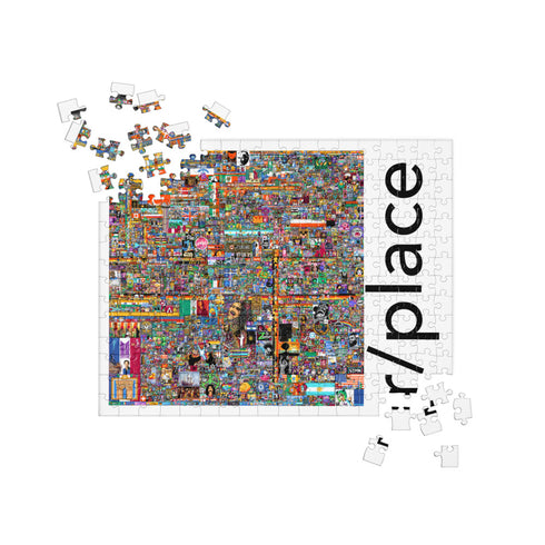 Reddit r/Place 2022 - Jigsaw Puzzle (Customizable)