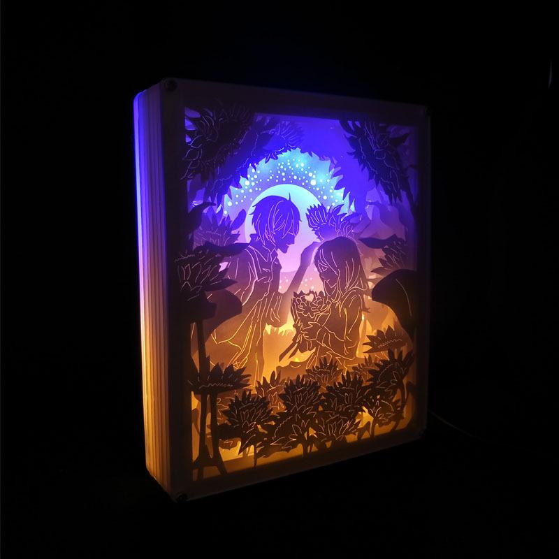 Lunibox™ - 3D Carved Art Box (Battery & USB Operated) - Urelas