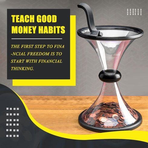 Parabolic Piggybank™ - The Original Vortex Piggy Bank