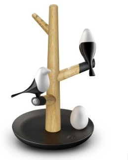 Pascha Birds - Motion Sensor Table Lamp + Item Holder