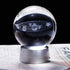 Plutoless™ - 3D Solar System Crystal Ball (RGB)