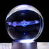 Plutoless™ - 3D Solar System Crystal Ball (RGB)