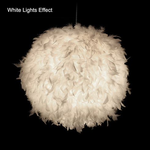 Feathersy - Feather Pendant Light (Lampshade)