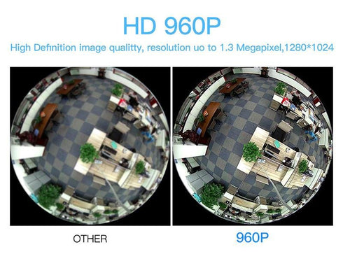 Qamera One - 360° Panoramic Light Bulb IR Camera