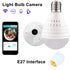 Qamera One - 360° Panoramic Light Bulb IR Camera