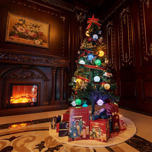 Spacemas - 3D Solar System (Planetary) Lamp Ornaments for Christmas Tree Decor