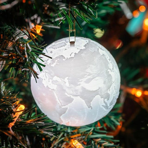 Spacemas - 3D Solar System (Planetary) Lamp Ornaments for Christmas Tree Decor