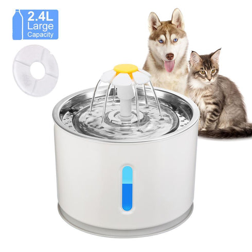 UpSlurp™ - Automatic Water Fountain for Pets (2.4L/82oz)