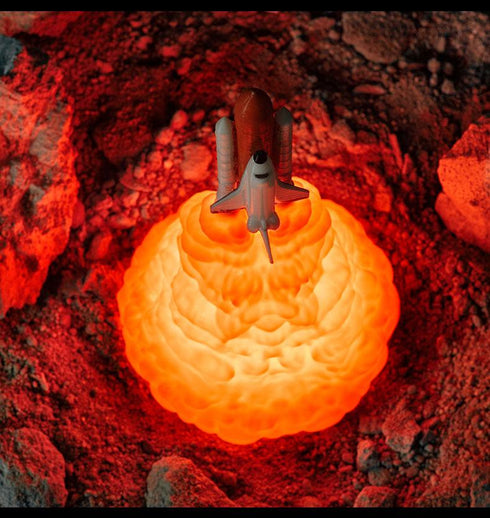 Zozoid™ - Space Shuttle Desk Lamp