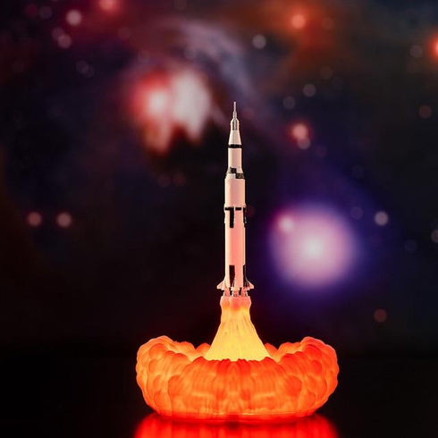 Zozoid V™ - 3D Saturn V Rocket Lamp